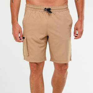 Pantalones Cortos Deportivos de Poliéster para Hombre, Cintura Media, con Cordón, Personalizables, Casuales, Lisos, para Gimnasio, Correr, Atletismo - Product Image 5