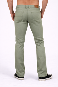 กางเกงยีนส์ลำลองทรงตรงสำหรับผู้ชายทรงตรงแบบลำลองสำหรับผู้สวมใส่ในชีวิตประจำวันซึ่งทำจากผ้าฝ้ายระดับพรีเมียม - Product Image 3