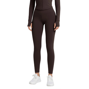 Women Sports <b>Leggings</b> High Rise Stretchable Nylon Spandex Yoga Gym Activewear Pants - Product Image 2