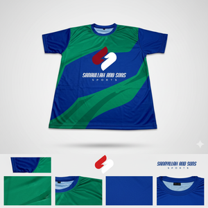 Unisex Performance Sports T-<b>Shirt</b> Lightweight Breathable Quick Dry Training Jersey Sublimated Print 100% <b>Polyester</b> Custom Team - Product Image 3