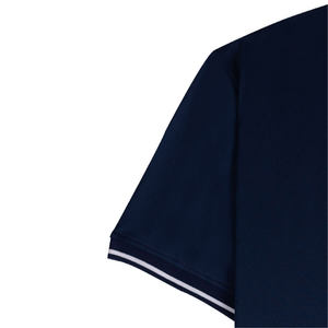 Polo de Alta Calidad Personalizado para Hombre, 100% Algodón, con Logotipo Bordado, Diseño Sólido, Manga Corta - Product Image 3