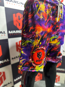 Pantalones Cortos de Malla Sublimados Personalizados para Hombre, de Secado Rápido, Estilo Urbano, con Logotipo Sublimado y Diseño Personalizado - Product Image 4