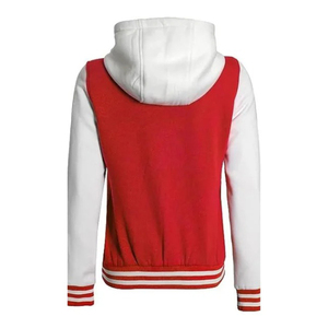 New Style Premium Custom Men's <b>Canvas</b> Waterproof Winter Varsity <b>Jackets</b> with Flocking Embroidery and 100% Cotton - Product Image 4
