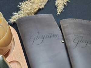 Vintage Genuine Leather Luxury Handmade Bill Holder Retro Real Leather Bill <b>Folder</b> Heritage Restaurant LBH-0234 - Product Image 3