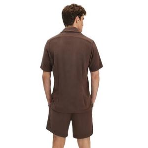 Offre Limitée : Short Homme en Coton Éponge Léger, Taille Élastique, Séchage Rapide, Couleur Unie, Sublimation, Performance, Entraînement Sportif - Product Image 5
