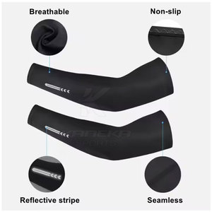 Manchons de bras KANEKA SPORTS UPF35 pour hommes – Tissu extensible de haute qualité en SPANDEX et POLYESTER – Confort optimal pour toutes les activités quotidiennes en toutes saisons - Product Image 2