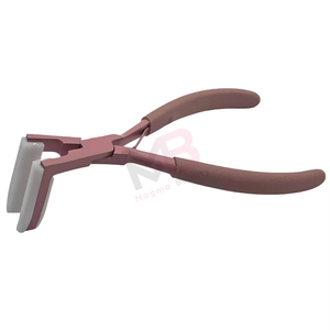 Pinzas para Extensiones de Cabello de Acero Inoxidable MAGMA BEAUTY con Etiqueta Personalizada, Cinta Adhesiva de Doble Cara, Herramientas de Estilismo, Uso Comercial Resistente - Product Image 3