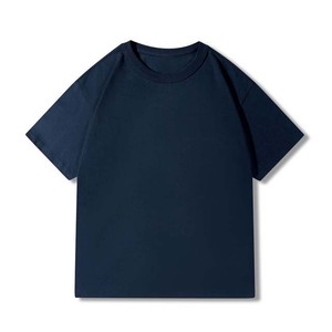 เสื้อยืดคอกลมแขนสั้นสีเทาแบบยูนิเซ็กซ์ ทรงปกติ ผ้าเจอร์ซีย์คอตตอน 100% สไตล์ลำลอง ใส่ได้ทุกฤดู - Product Image 2