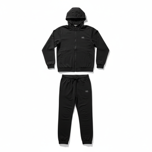 Conjunto de Chaqueta Cortavientos con Logotipo Personalizado para Hombre, Chándal con Capucha de 2 Piezas, Ropa Deportiva, Traje para Correr, Ropa Deportiva para Gimnasio, Chándales de Alta Calidad - Product Image 1