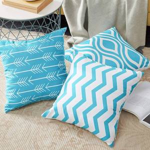 Housse de coussin brodée de luxe en gros, taillée sur mesure, motifs personnalisés, 100% coton - Product Image 2