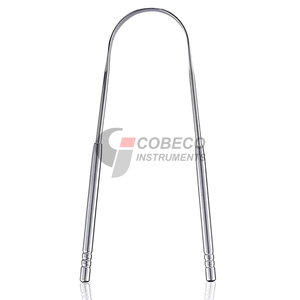 Mirror Finish <b>Tongue</b> <b>Scraper</b> Stainless Steel Easy Clean Surface Oral Health Gift Set <b>Metal</b> - Product Image 5