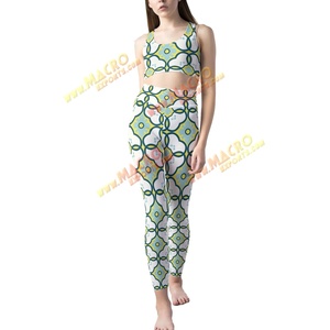 Leggings taille haute pour femmes, avec coutures, pour yoga et fitness, imprimés par transfert thermique, protection UV, style club sexy, respirants - Product Image 6