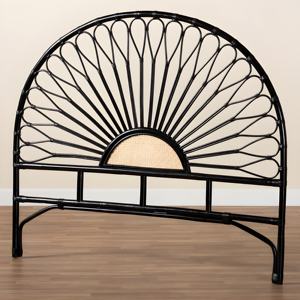 Tête de lit moderne de nouvelle conception, taille Queen, en rotin, cadre de tête de lit, têtes de lit naturelles au prix le plus bas - Product Image 6