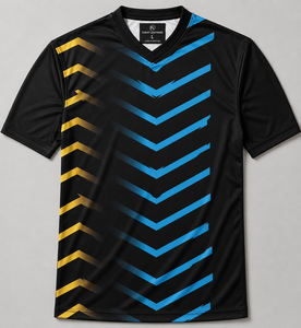 เสื้อฟุตบอล FURAT LEATHERS แบบยูนิเซ็กซ์ คอวี ระบายอากาศได้ดี ผลิตจากโพลีเอสเตอร์ ทรงปกติ แขนสั้น สกรีนลายตามสั่ง ชื่อทีมได้ น้ำหนัก 140 กรัม - Product Image 2