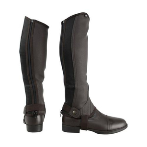 Cómodas y Ligeras, de Calidad Suprema, Diseño Moderno, Estilo Occidental, 100% Cuero, Personalizadas, Medias Botas de Montar a Caballo para Hombre - Product Image 1