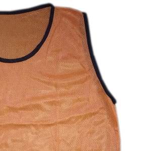 Vente en gros de dossards de football réversibles et durables, unis, pour équipes, fournisseur direct d'usine, dossard d'entraînement de football avec numéro personnalisé - Product Image 4