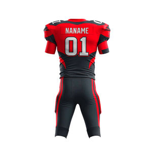 Servicio OEM, Nuevo Modelo de Uniforme de Fútbol Americano Ajustable, Disponible en Todos los Colores, Uniforme de Fútbol Americano al por Mayor - Product Image 5