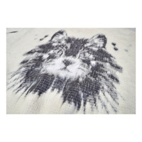 Pull-over décontracté pour femme personnalisable OEM, en jacquard duveteux, col en V, en nylon léger, manches longues, chaud, pour l'hiver