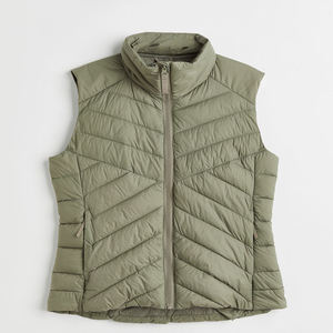 Bulk Blank Custom Mens <b>Puffer</b> Vest Stand Collar Thick Warm Winter Bubble Gilet Oversized Streetwear Sleeveless <b>Jacket</b> Supplier - Product Image 4