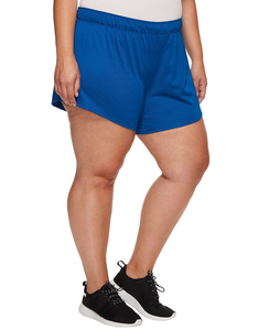 Shorts de Mezclilla Personalizados para Mujer, Shorts de Mezclilla al por Mayor, Shorts Deportivos Azules de Satén y Poliéster Transpirable para Mujer, HECHO POR BS 2026 - Product Image 3