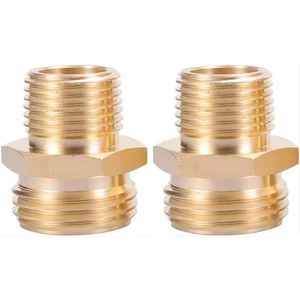 Conectores de Latón para Mangueras de Freno de Aire, Macho y Hembra, de Larga Duración, para Camiones, Remolques y Autobuses de Uso Pesado - Product Image 1