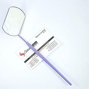 Miroirs professionnels pour extensions de cils, modèle SL-01-EM, couleur violette, acier inoxydable durable, pointe précise - Product Image 2