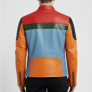 เสื้อแจ็คเก็ตหนังแกะแท้คุณภาพสูงสำหรับผู้ชาย พร้อมปกขนสัตว์  ไซส์ใหญ่ เสื้อโค้ทฤดูหนาวสำหรับผู้ชาย - Product Image 2