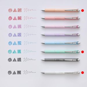 Japanese Pentel EnerGel KOHARU Limited Edition Gel Pen <b>Set</b> 0.5mm Soft Color Smooth Writing Office School <b>Stationery</b> - Product Image 5