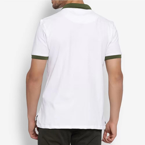 Camiseta con logotipo personalizado OEM de alta calidad, camiseta de golf de manga corta, de secado rápido, transpirable y sin costuras para hombre. - Product Image 4