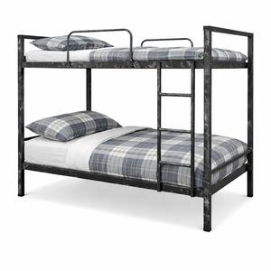 Lit superposé en acier inoxydable, lits superposés abordables, lits superposés doubles durables, lit superposé en métal, fabricant de lits superposés, lit superposé avec escalier - Product Image 2