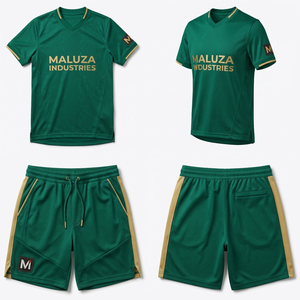 Ensemble d'uniformes de football personnalisés sublimés, anti-rétrécissement, respirants, pour équipes de football, impression par transfert thermique de haute qualité, kits grandes tailles - Product Image 6