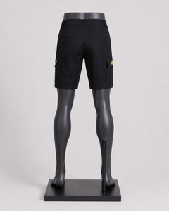Men's <b>Black</b> <b>Cargo</b> <b>Shorts</b> Custom Utility Workwear Multi Pocket Outdoor Casual Tactical <b>Shorts</b> OEM Wholesale Apparel Supplier - Product Image 2