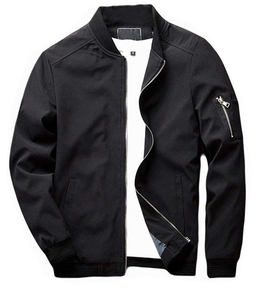 Chaqueta Bomber Ecológica para Hombre, Diseño Moderno de Alta Calidad, Transpirable, con Cuello Alto, Abrigo de Invierno - Product Image 6
