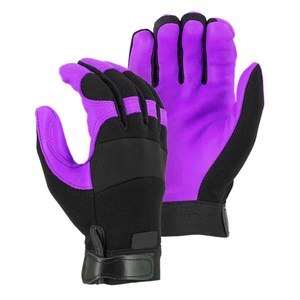Guantes Mecánicos Híbridos de Alta Resistencia, Palma de Cuero Sintético, Dorso de Spandex, Protección Contra Impactos, Guantes de Seguridad para el Trabajo, Mercado Estadounidense - Product Image 5