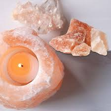 Support de bougie en sel de l'Himalaya naturel de qualité supérieure, fait main, support de bougie chauffe-plat en pierre, décoration romantique pour la maison, thème amour - Product Image 3