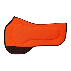 Tapis de selle western orange 100 % laine avec doublure polaire pour l'équitation – Vente en gros pour fournisseurs d'équipements équestres – Personnalisable – Meilleures ventes - Product Image 4