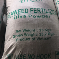 ULVA LACTUCA (Laitue de mer) 100% pure séchée - Sacs de 25 kg prêts à l'emploi - Fournisseur fiable du Vietnam