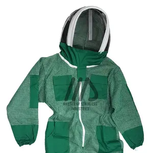 Arıcılık peçe tulum komple arıcılık kıyafeti üreticileri ODM/OEM en iyi kumaş ömürlü kullanım kurtarma ekipmanları takım elbise CE