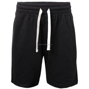 Pantalones cortos casuales 100% algodón con corte relajado y cintura con cordón para hombre - Product Image 5