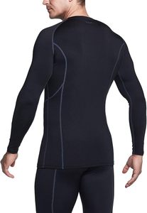 Camiseta de Compresión Rashguard de Manga Larga Personalizada para Hombre, Ropa Deportiva Ligera y Flexible para Lucha Libre Sin Gi - Product Image 3