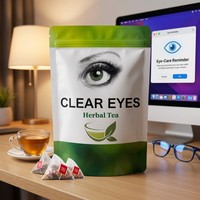 Sachets de thé aux herbes biologiques en gros pour les soins oculaires (chrysanthème et graines de cassia) – Détoxification hépatique, soutien de la vision claire, naturel, en vrac, OEM