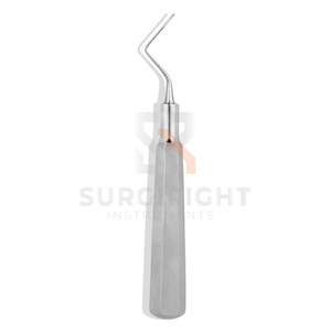 Elevador de punta de raíz Davis de acero inoxidable alemán, instrumento manual de extracción dental Clase I reutilizable CE de Blush Surgical - Product Image 2