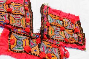 Banjara Neck Yoke Zari Patch Tribal Patch <b>Vintage</b> Neck Bohemian Clothing - Product Image 6
