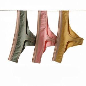 Culottes en coton pour femmes, sous-vêtements féminins, couleur unie, confortables, haute élasticité - Product Image 6