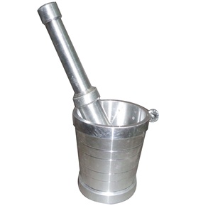 Traditional Indian Spice and Coffee <b>Grinder</b> Khalbatta <b>Herb</b> Crusher Premium Solid Brass Mortar Pestle at Wholesale cheap price - Product Image 4