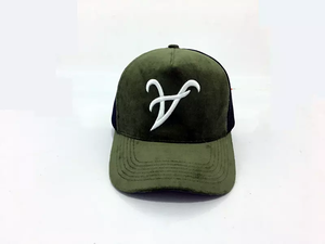 Nouvelle Tendance : Casquette Trucker en Velours Imperméable avec Logo Brodé Personnalisé, Casquette de Baseball Snapback Décontractée pour Fêtes et Voyages, Faible MOQ - Product Image 3