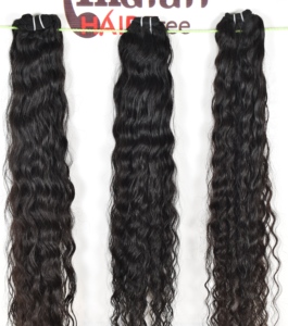 Extensions bouclées en cheveux humains indiens Remy, texture naturelle, 100 grammes, non traités, sans produits chimiques, double trame, simple tirage, pour femmes - Product Image 6