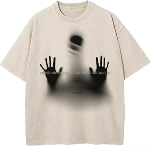 Camiseta de sublimación con logotipo personalizado al por mayor de algodón/bambú/fibra 100% para hombre, camiseta informal Lisa para hombre - Product Image 1