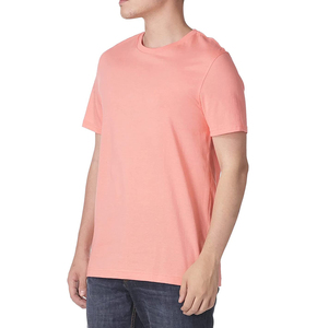 เสื้อยืดผู้ชายสำหรับฤดูร้อนแบบสั่งทำพิเศษ MOQ ต่ำ ไซส์ใหญ่ สีพื้น ทรงเข้ารูป แฟชั่นล่าสุด บริการ OEM น้ำหนัก 220 กรัม ผ้าถัก - Product Image 3