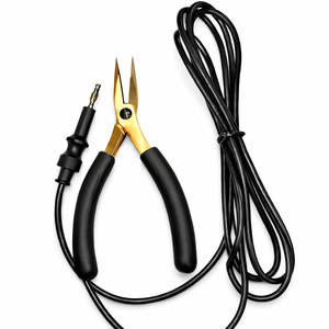 Pinzas Antiestáticas con Conexión a Tierra para Joyería Permanente, Fabricadas en Acero Inoxidable de Alta Calidad, Herramienta de Precisión INTENSE SURGICAL Jewelry - Product Image 1